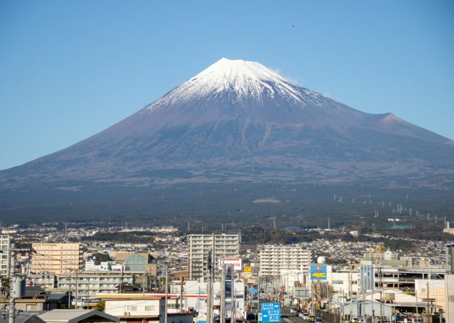 Que el Monte Fuji entre en erupción sería catastrófico, así que el gobierno de Japón ha usado IA para advertir a la población