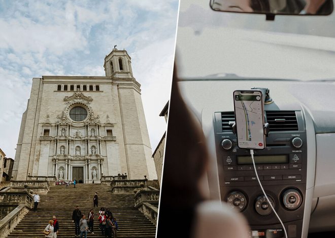 Girona ha logrado descongestionar su centro histórico copiando un truco de Barcelona: borrarse de Google Maps